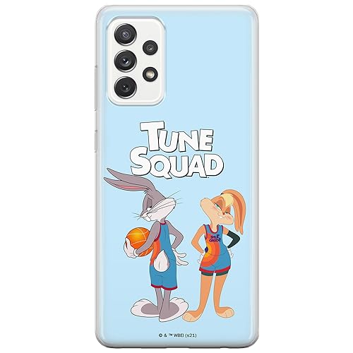ERT GROUP etui na telefon Samsung A52 5G / A52 LTE 4G / A52S 5G, case oryginalny i oficjalnie licencjonowany przez Looney Tunes, wzór Space Jam 022, optymalnie dopasowane, plecki z TPU