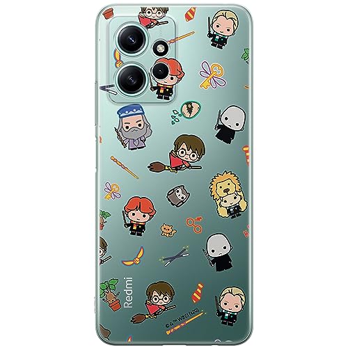ERT GROUP etui na telefon Xiaomi REDMI NOTE 12 4G, case oryginalny i oficjalnie licencjonowany przez Harry Potter, wzór 026, optymalnie dopasowane, plecki z TPU częściowo przeźroczyste