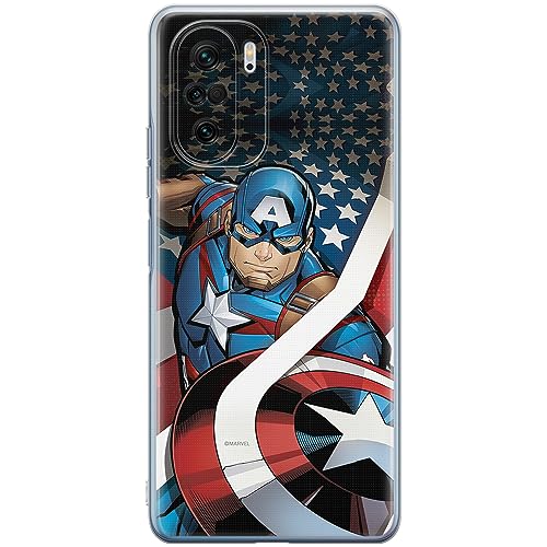 Etui Kapitan Ameryka 004 Marvel Nadruk pełny Wielobarwny Producent: Xiaomi, Model: MI 11i/ REDMI K40/K40 PRO/POCO F3/ F3 PRO