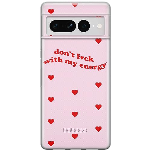 ERT GROUP etui na telefon Google PIXEL 7 PRO, case oryginalny i oficjalnie licencjonowany przez Babaco, wzór My energy 003, optymalnie dopasowane, plecki z TPU