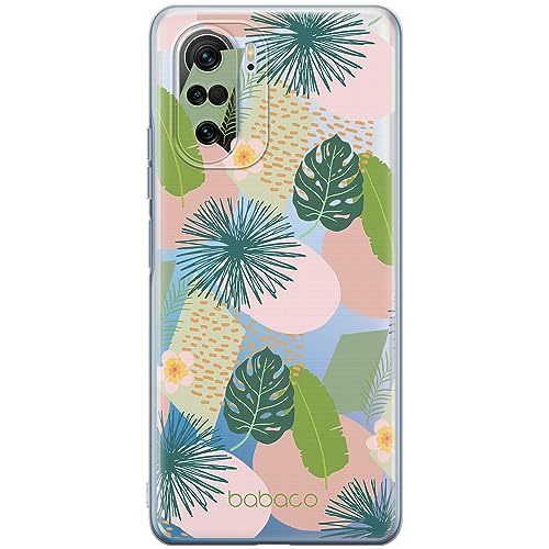 ERT GROUP etui na telefon Xiaomi MI 11i/ REDMI K40/K40 PRO/POCO F3/ F3 PRO, case oryginalny i oficjalnie licencjonowany przez Babaco, wzór Plants 012, plecki z TPU częściowo przeźroczyste