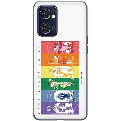 ERT GROUP etui na telefon Oppo RENO 7 5G, case oryginalny i oficjalnie licencjonowany przez Looney Tunes, wzór 014, optymalnie dopasowane, plecki z TPU