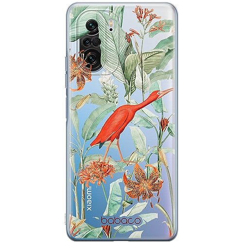 ERT GROUP etui na telefon Xiaomi MI 11i/ REDMI K40/K40 PRO/POCO F3/ F3 PRO, case oryginalny i oficjalnie licencjonowany przez Babaco, wzór Flowers 049, plecki z TPU częściowo przeźroczyste