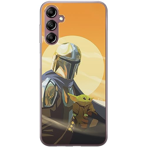 ERT GROUP etui na telefon Samsung A14 4G/5G, case oryginalny i oficjalnie licencjonowany przez Star Wars, wzór Baby Yoda 020, optymalnie dopasowane, plecki z TPU