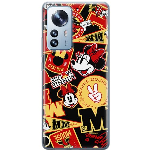 Etui dedykowane do Xiaomi 12 / 12X wzór:  Minnie 074 oryginalne i oficjalnie licencjonowane