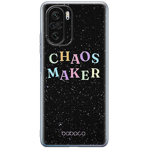 ERT GROUP etui na telefon Xiaomi MI 11i/ REDMI K40/K40 PRO/POCO F3/ F3 PRO, case oryginalny i oficjalnie licencjonowany przez Babaco, wzór Chaos maker 002, optymalnie dopasowane, plecki z TPU