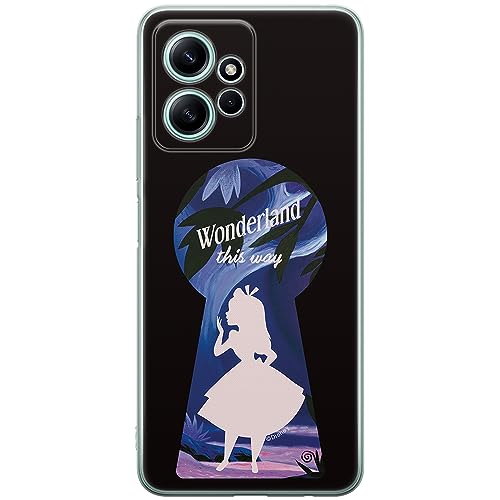 ERT GROUP etui na telefon Xiaomi REDMI NOTE 12 4G, case oryginalny i oficjalnie licencjonowany przez Disney, wzór Alice 007, optymalnie dopasowane, plecki z TPU