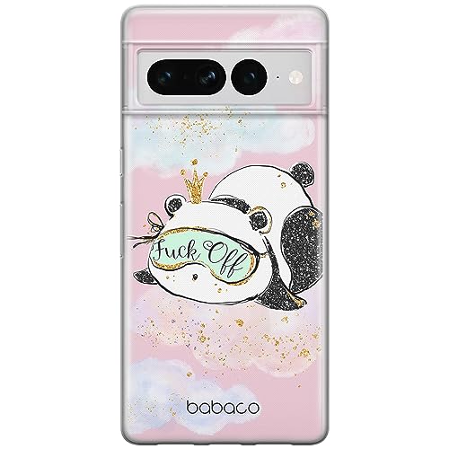 ERT GROUP etui na telefon Google PIXEL 7 PRO, case oryginalny i oficjalnie licencjonowany przez Babaco, wzór Panda 001, optymalnie dopasowane, plecki z TPU