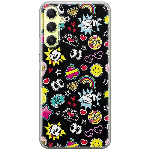 Etui dedykowane do Samsung A34 5G wzór:  Mickey i Minnie 013 oryginalne i oficjalnie licencjonowane