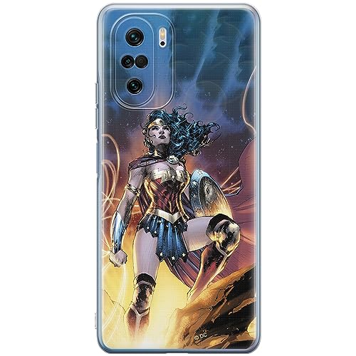 ERT GROUP etui na telefon Xiaomi MI 11i/ REDMI K40/K40 PRO/POCO F3/ F3 PRO, case oryginalny i oficjalnie licencjonowany przez DC, wzór Wonder Woman 001, optymalnie dopasowane, plecki z TPU