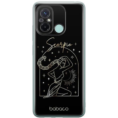 ERT GROUP etui na telefon Xiaomi REDMI 12C/ REDMI 11A, case oryginalny i oficjalnie licencjonowany przez Babaco, wzór Zodiac Woman 008, optymalnie dopasowane, plecki z TPU