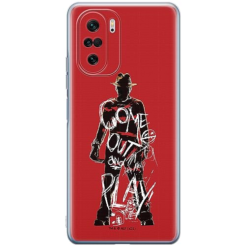 ERT GROUP etui na telefon Xiaomi MI 11i/ REDMI K40/K40 PRO/POCO F3/ F3 PRO, case oryginalny i oficjalnie licencjonowany przez Horror, wzór Nightmare of Elm Street 006, plecki z TPU