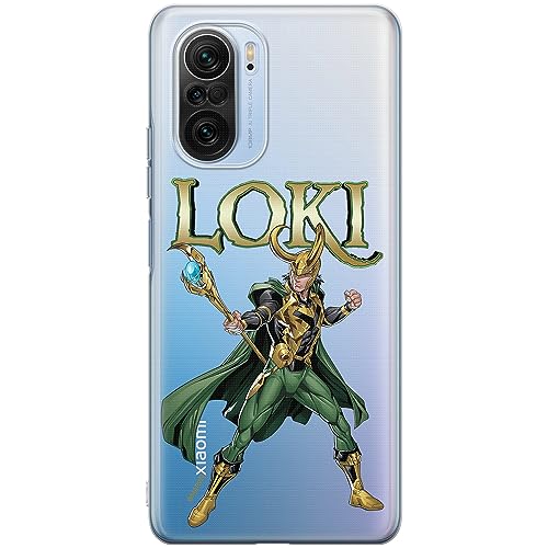 ERT GROUP etui na telefon Xiaomi MI 11i/ REDMI K40/K40 PRO/POCO F3/ F3 PRO, case oryginalny i oficjalnie licencjonowany przez Marvel, wzór Loki 002, plecki z TPU częściowo przeźroczyste