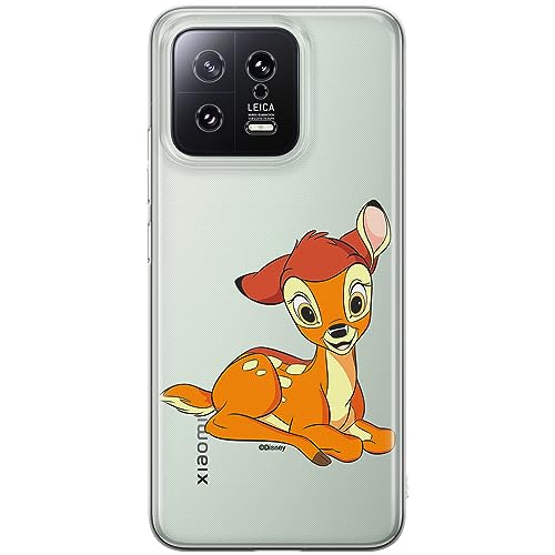 ERT GROUP etui na telefon Xiaomi 13, case oryginalny i oficjalnie licencjonowany przez Disney, wzór Bambi 016, optymalnie dopasowane, plecki z TPU częściowo przeźroczyste