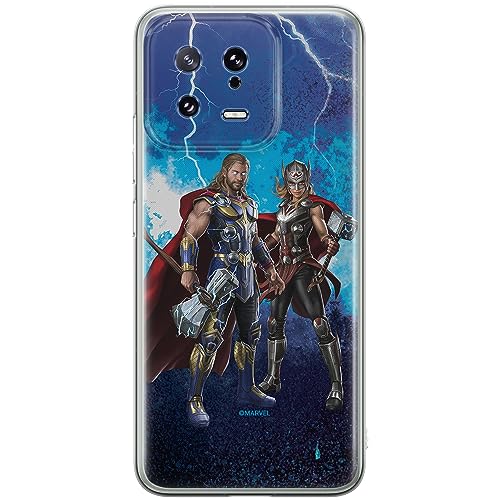 ERT GROUP etui na telefon Xiaomi 13, case oryginalny i oficjalnie licencjonowany przez Marvel, wzór Thor 009, optymalnie dopasowane, plecki z TPU