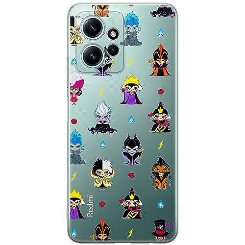 Etui dedykowane do Xiaomi REDMI NOTE 12 4G wzór:  Złoczyńcy Disney'a 007 oryginalne i oficjalnie licencjonowane