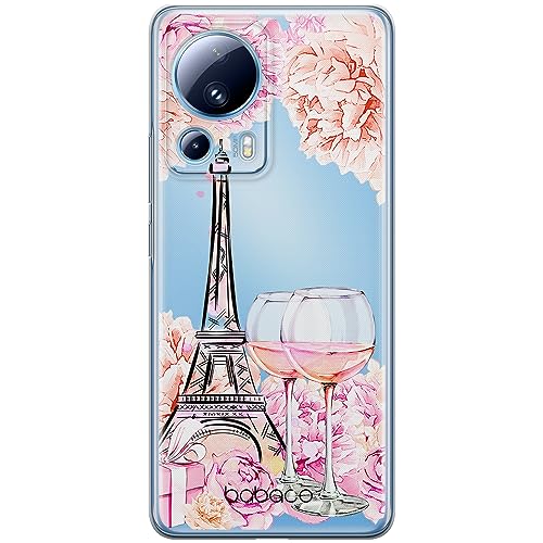 ERT GROUP etui na telefon Xiaomi 13 LITE/CIVI 2, case oryginalny i oficjalnie licencjonowany przez Babaco, wzór Paris 001, optymalnie dopasowane, plecki z TPU częściowo przeźroczyste