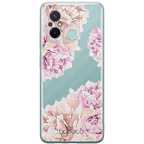 ERT GROUP etui na telefon Xiaomi REDMI 12C/ REDMI 11A, case oryginalny i oficjalnie licencjonowany przez Babaco, wzór Flowers 001, optymalnie dopasowane, plecki z TPU częściowo przeźroczyste