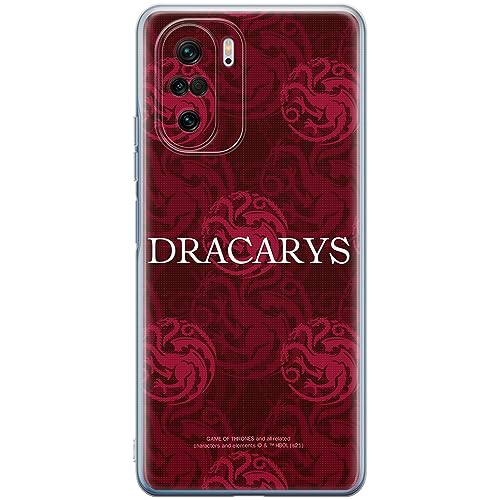 ERT GROUP etui na telefon Xiaomi MI 11i/ REDMI K40/K40 PRO/POCO F3/ F3 PRO, case oryginalny i oficjalnie licencjonowany przez Game of Thrones, wzór 021, optymalnie dopasowane, plecki z TPU