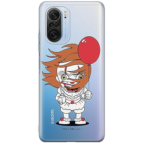 ERT GROUP etui na telefon Xiaomi MI 11i/ REDMI K40/K40 PRO/POCO F3/ F3 PRO, case oryginalny i oficjalnie licencjonowany przez Horror, wzór It 005, plecki z TPU częściowo przeźroczyste