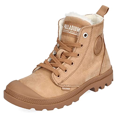 Palladium Pampa Hi Zip WL, trampki damskie, Nude Brown, 41,5 EU, Nude Brown, 41.5 EU