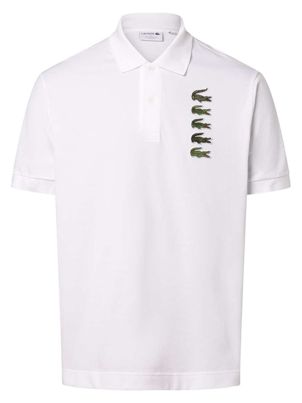 Lacoste - Męska koszulka polo, biały