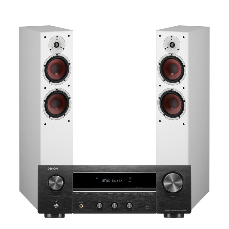 Zestaw stereo: Denon DRA-900H + Dali SPEKTOR 6, Kolor: Srebrny