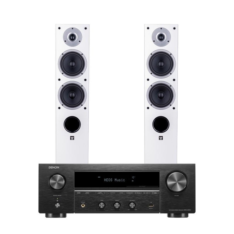 Denon Zestaw stereo: DRA-900H + Wilson RAPTOR 5, Kolor: Srebrny
