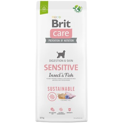 BRIT CARE Sustainable Sensitive Insect & Fish 12kg