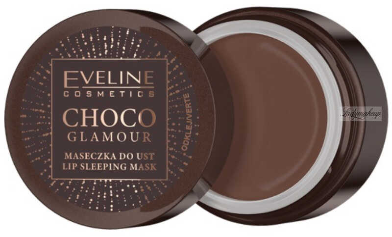 Eveline Cosmetics - CHOCO GLAMOUR - Lip Sleeping Mask - Maseczka do ust na noc - 12 ml