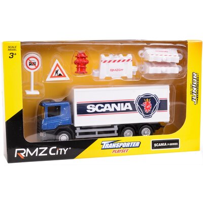 Scania solówka + znaki - Daffi