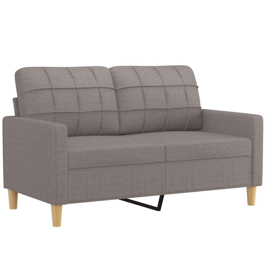 Zdjęcia - Sofa VidaXL 2-częściowy komplet wypoczynkowy z poduszkami, taupe, tkanina Lumarko! 