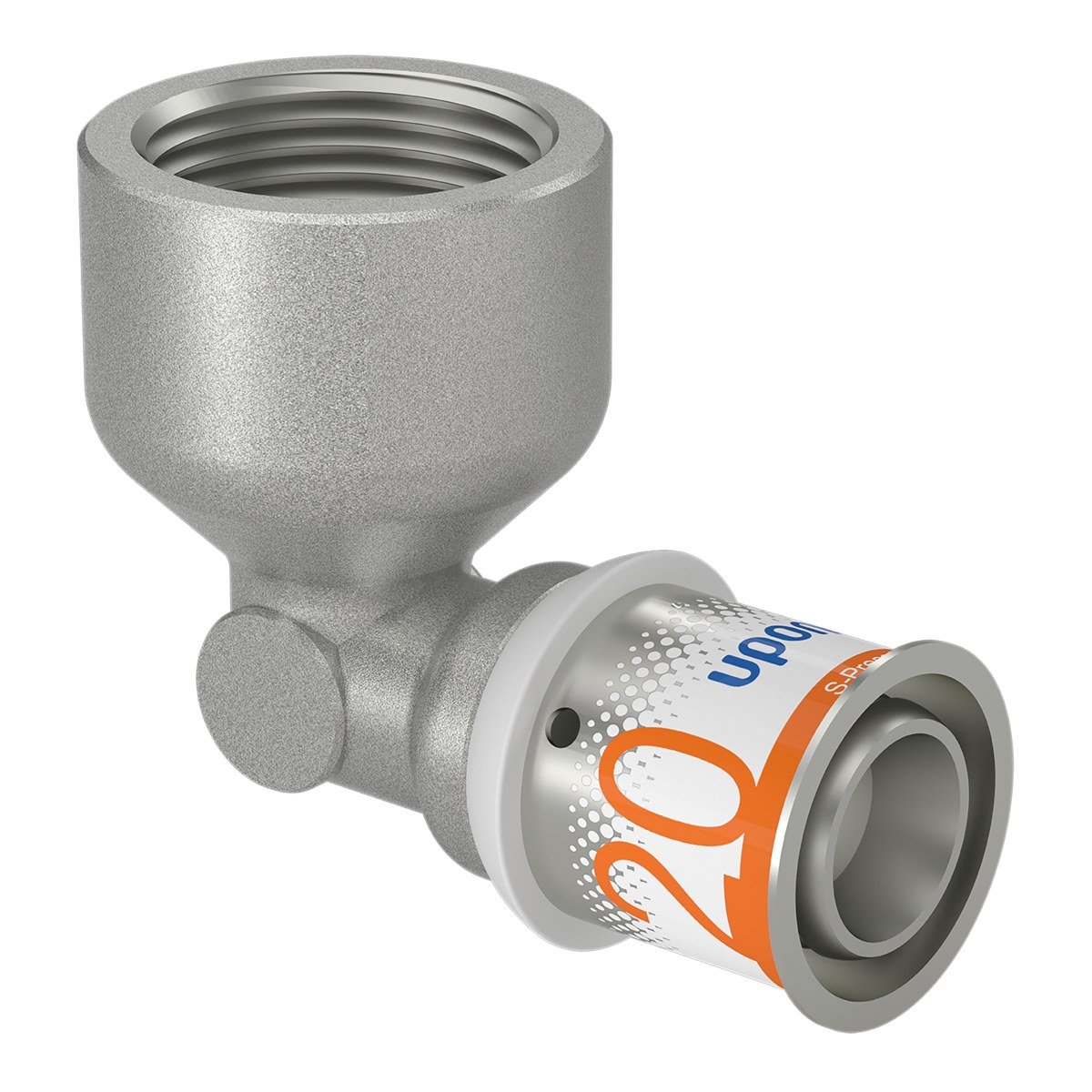 Uponor S-Press PLUS kolano z gwintem wewn. 20-Rp3/4
