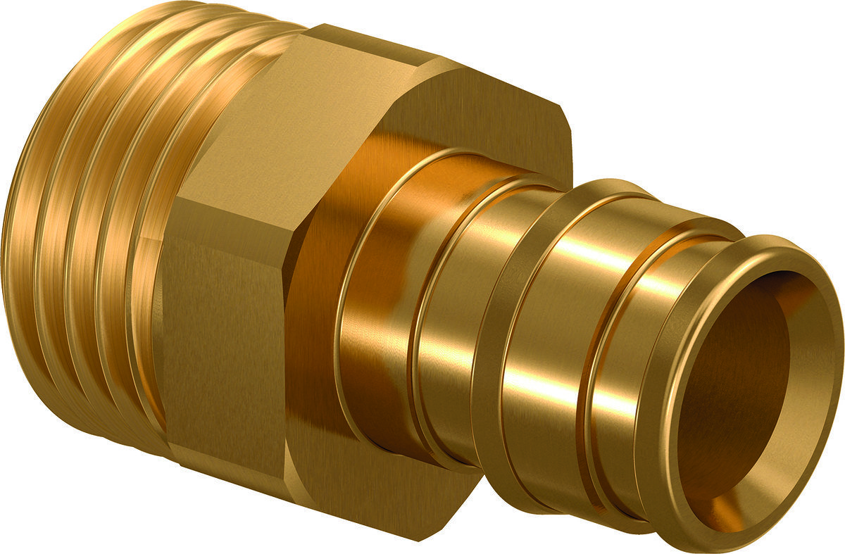 Uponor QE złączka z gwintem zewn. PL 20-G1/2