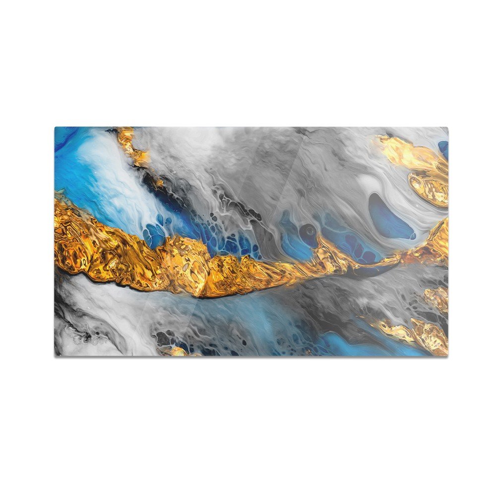 Szklana deska do krojenia HOMEPRINT Kolorowy płynny akryl 60x52 cm