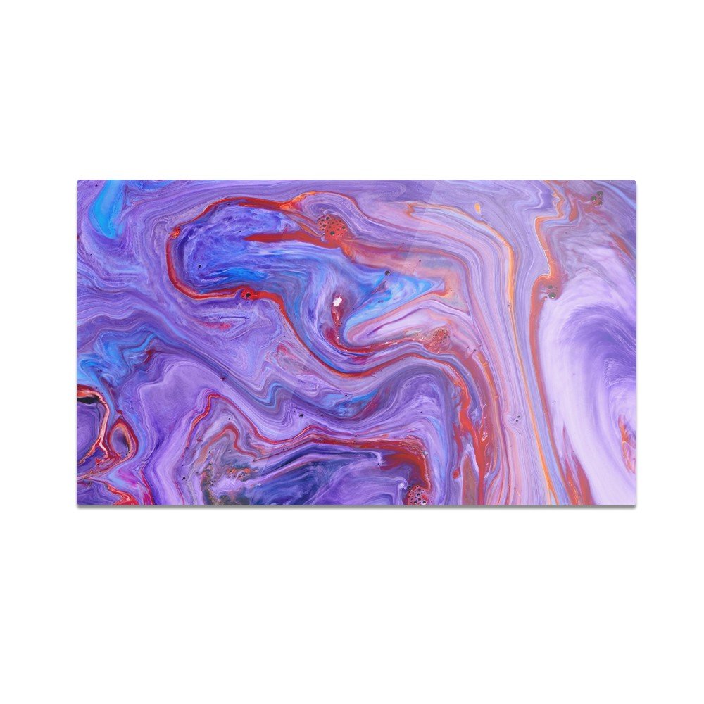 Szklana deska do krojenia HOMEPRINT Wir w odcieniach fioletu 60x52 cm