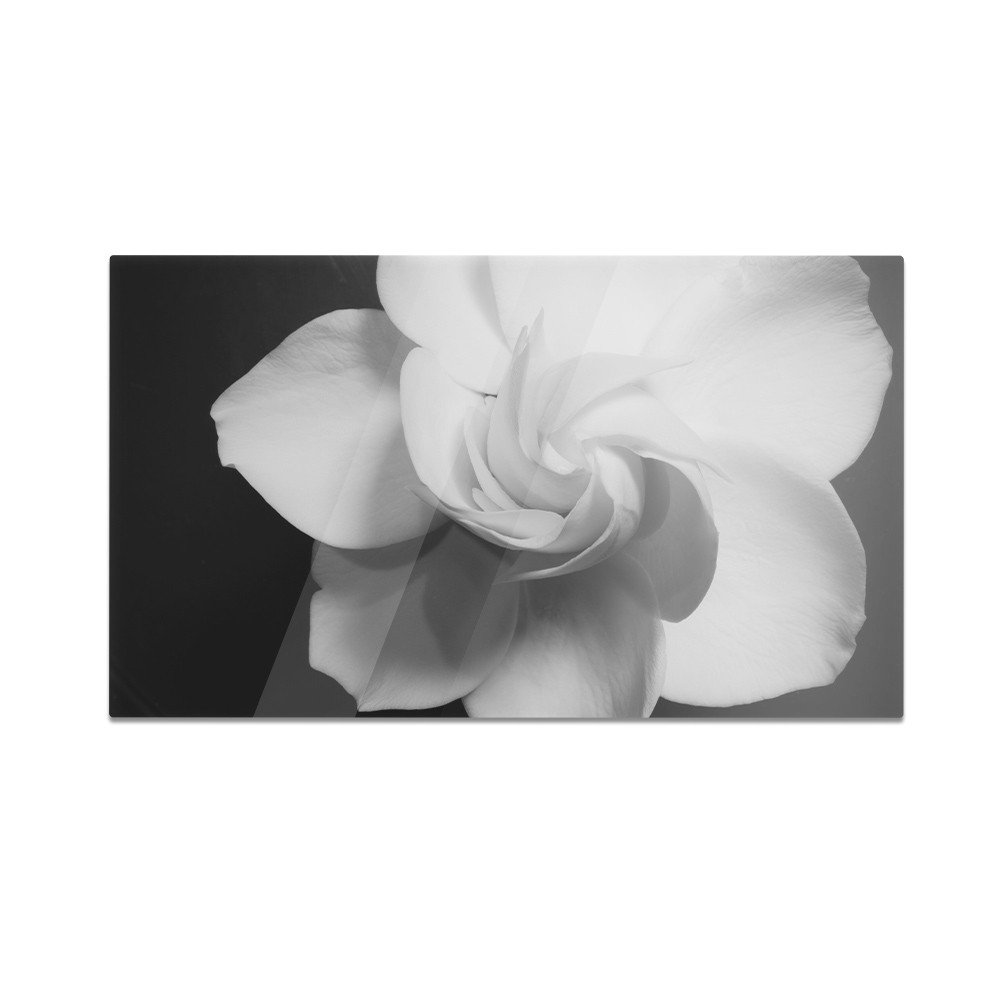 Szklana deska do krojenia HOMEPRINT Biały kwiat gardenii 60x52 cm