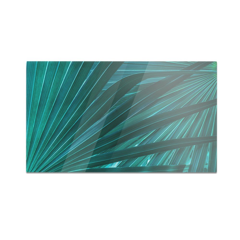 Szklana deska do krojenia HOMEPRINT Zielone liście palmy 60x52 cm