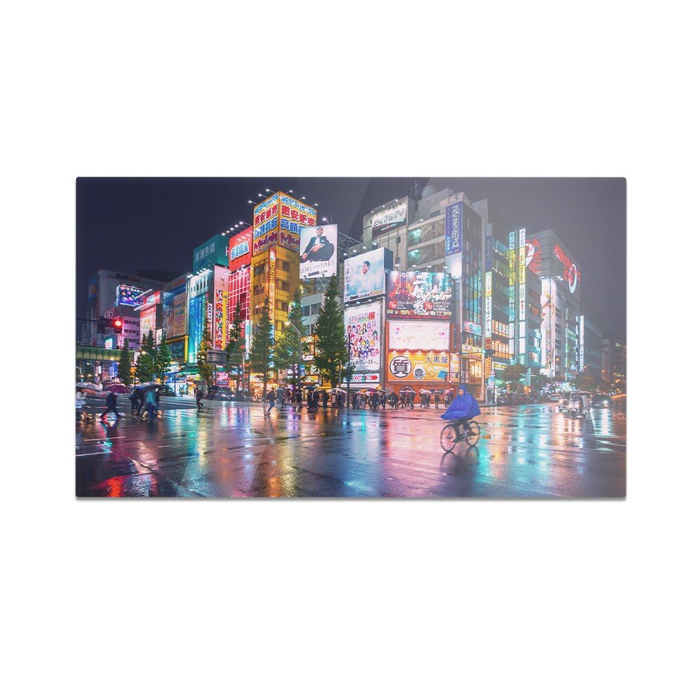 Szklana deska do krojenia HOMEPRINT Bilbordy na budynkach 60x52 cm