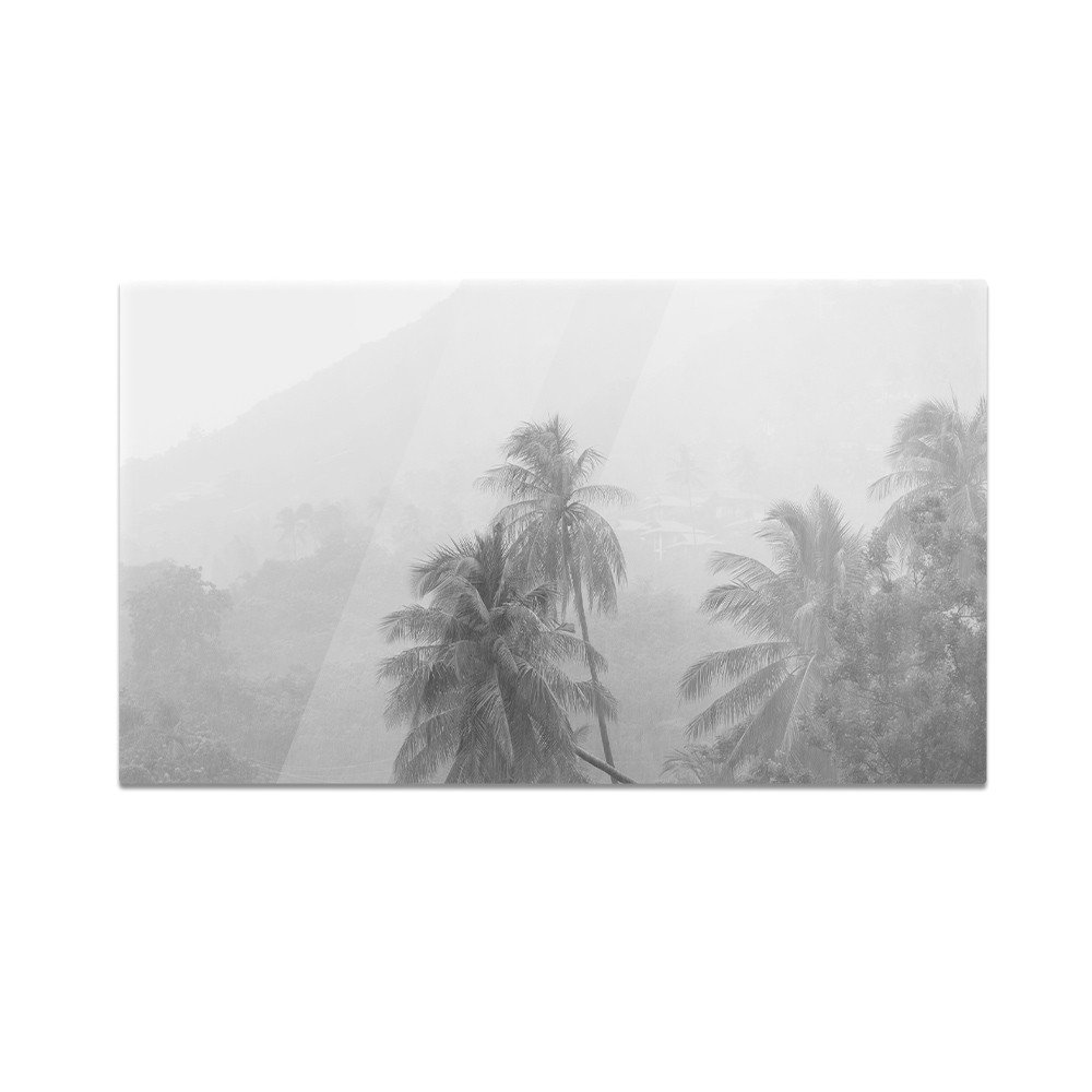 Szklana deska do krojenia HOMEPRINT Mgliste wybrzeże 60x52 cm