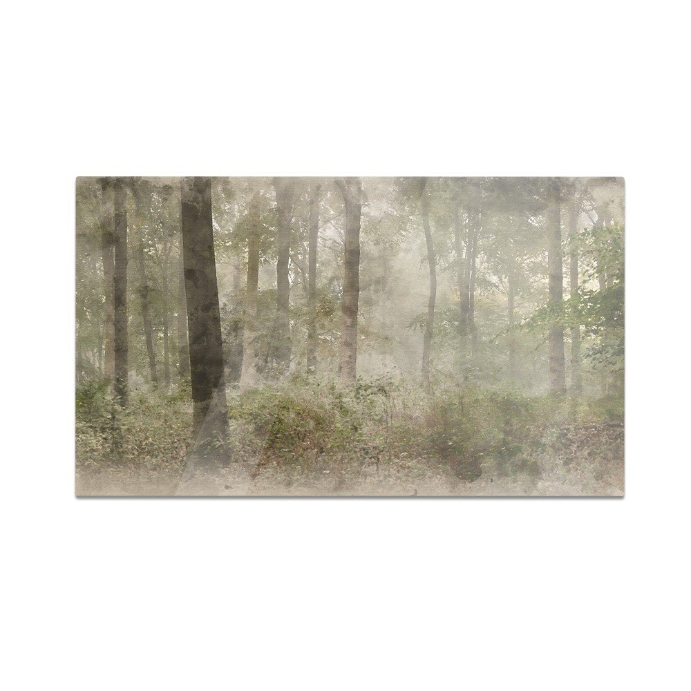 Szklana deska do krojenia HOMEPRINT Mglisty las 60x52 cm