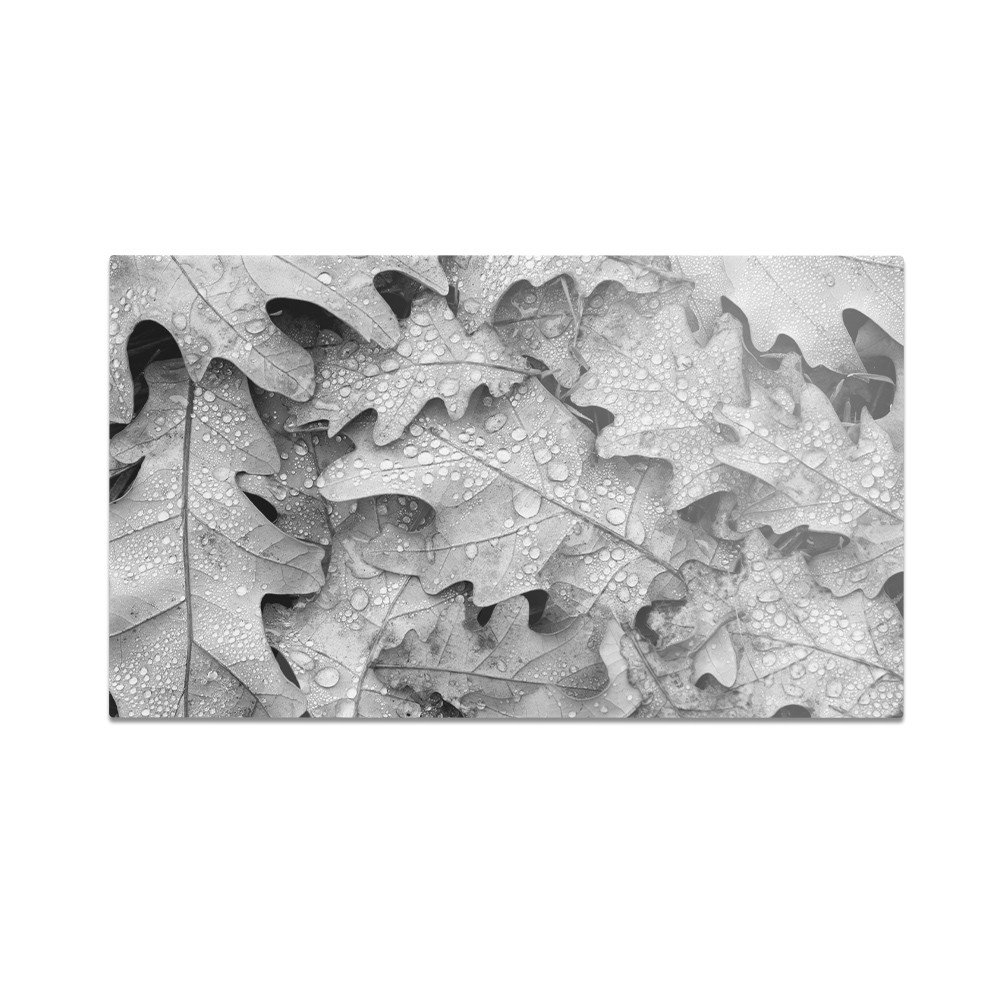 Szklana deska do krojenia HOMEPRINT Liście dębu 60x52 cm