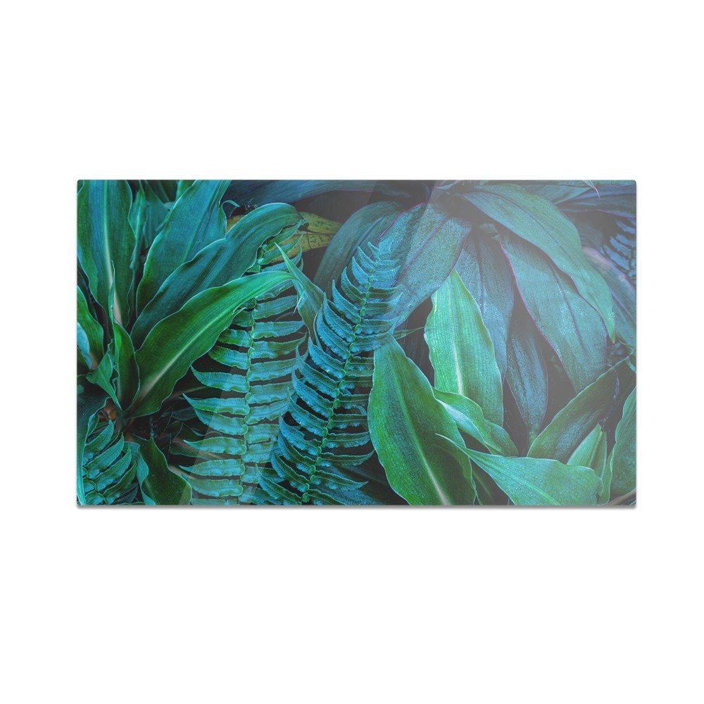 Szklana deska do krojenia HOMEPRINT Kompozycja z liści 60x52 cm