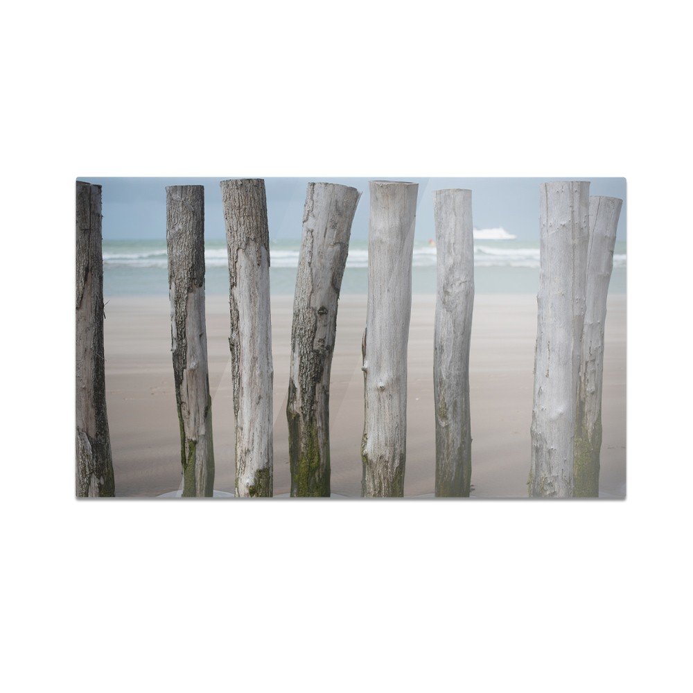 Szklana deska do krojenia HOMEPRINT Widok nadmorski 60x52 cm