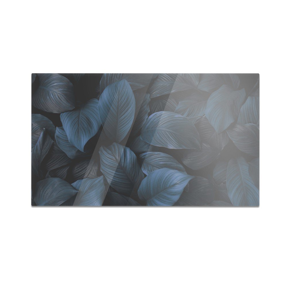 Szklana deska do krojenia HOMEPRINT Liście Spathiphyllum 60x52 cm