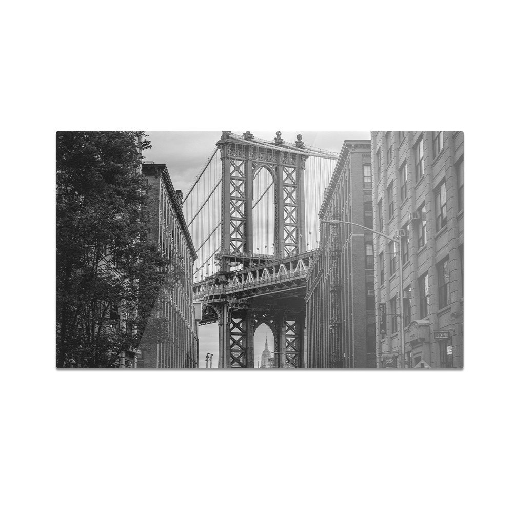 Szklana deska do krojenia HOMEPRINT Manhattan fragment mostu 60x52 cm
