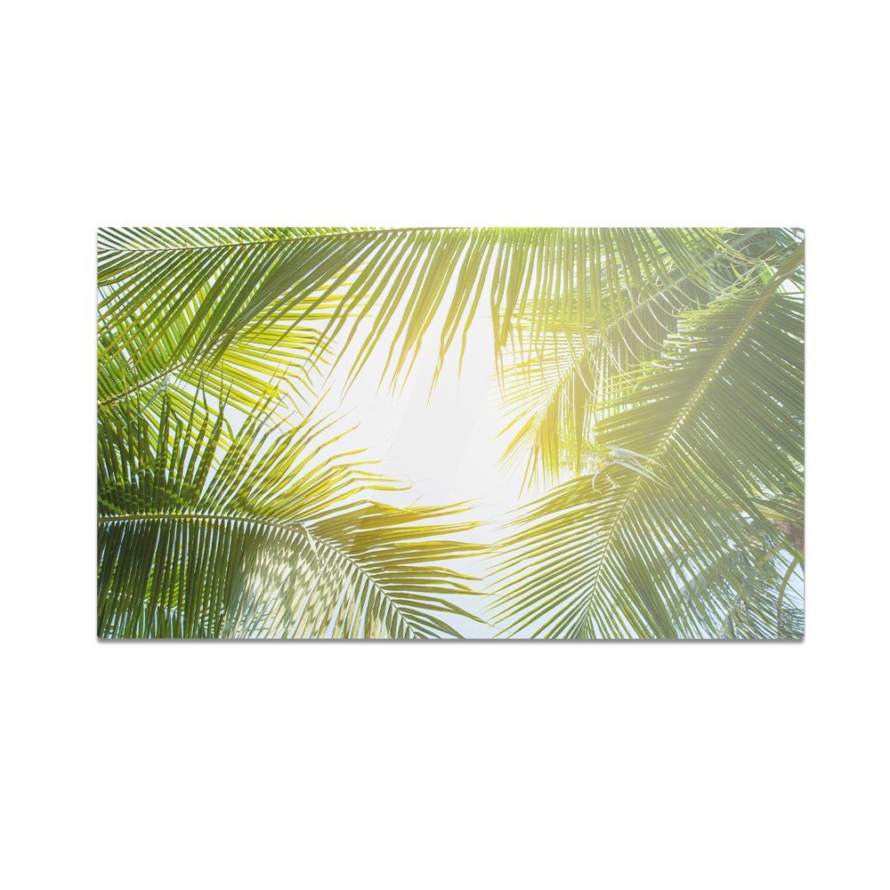 Szklana deska do krojenia HOMEPRINT Tropikalne liście 60x52 cm