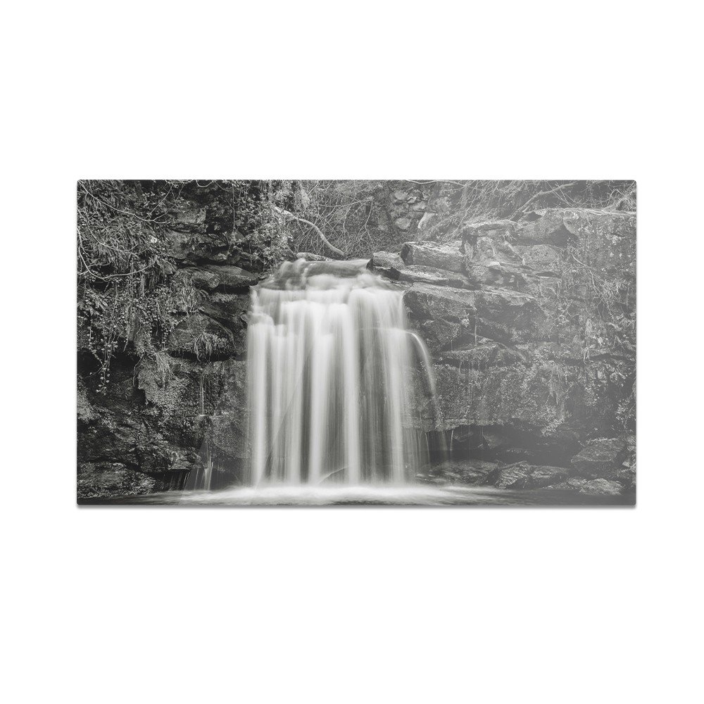 Szklana deska do krojenia HOMEPRINT Monochromatyczny wodospad 60x52 cm