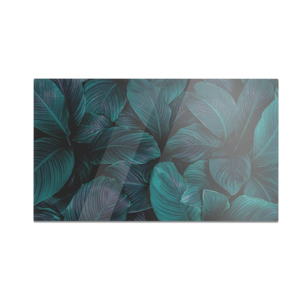 Szklana deska do krojenia HOMEPRINT Liście Spathiphyllum 60x52 cm