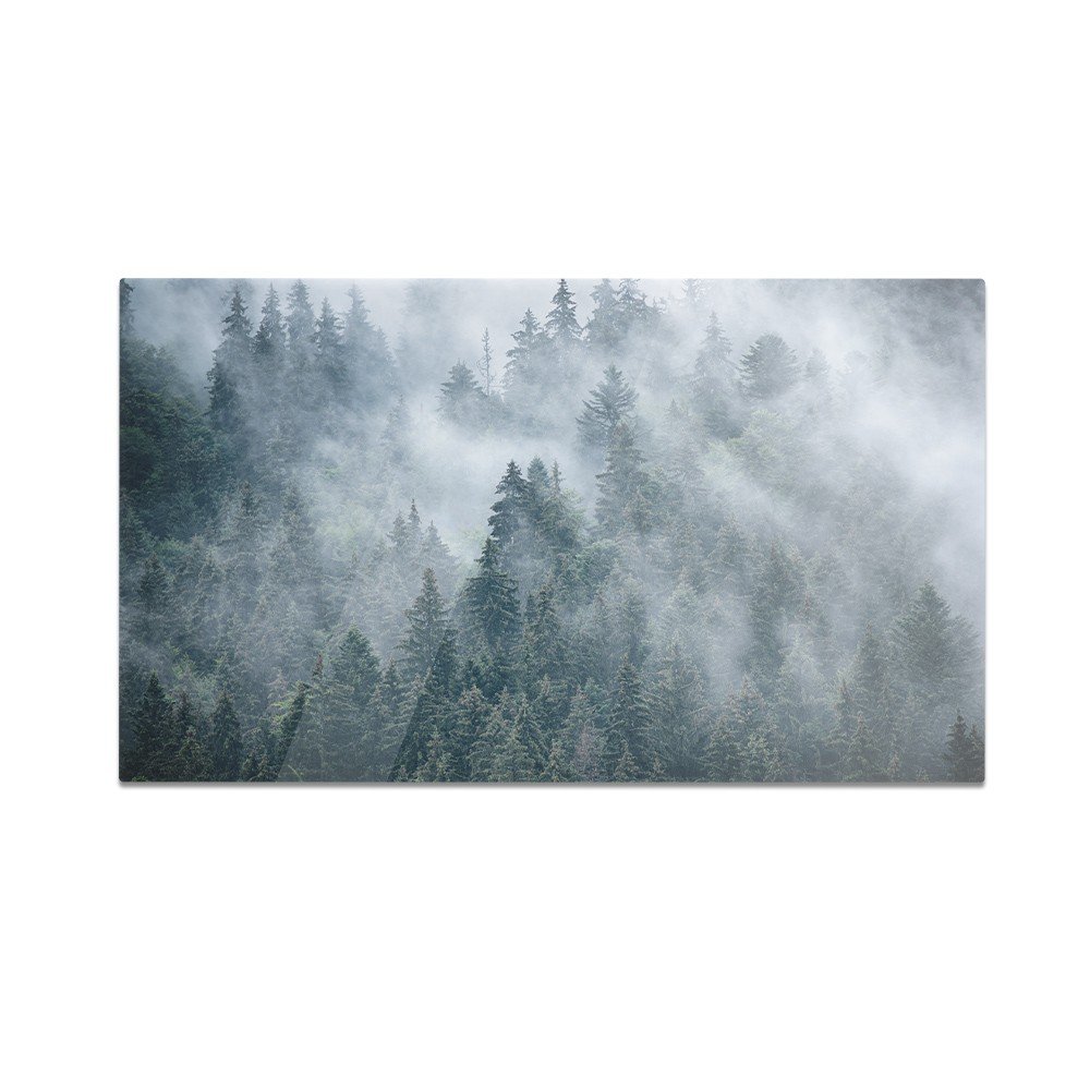 Szklana deska do krojenia HOMEPRINT Mglisty górski krajobraz 60x52 cm
